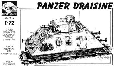 Planet Models - Panzer Draisine, Super Qualität