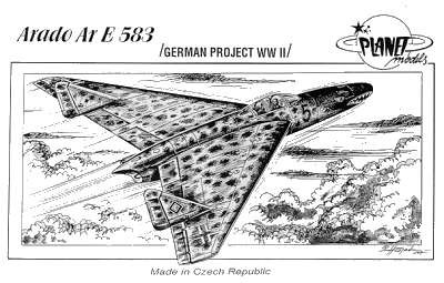 Planet Models - Arado Ar E 583