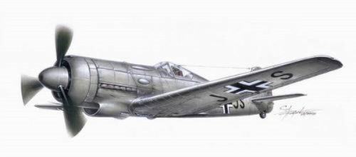 Planet Models - Focke-Wulf Fw 190C-0 (V-13) W. Nr. 0036 SK+JS