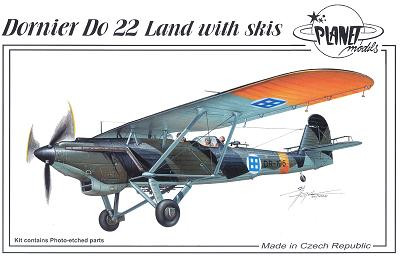 Planet Models - Dornier Do 22 Land with skis