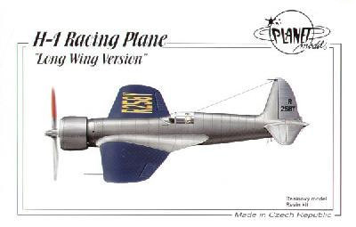 Planet Models - H-1 Racing Plane ''Long Wing Version''