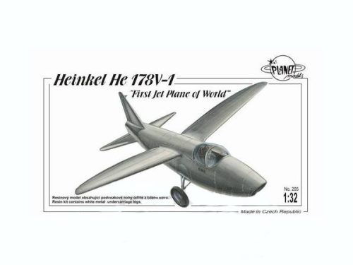 Planet Models - Heinkel He 178 First Jet Plane of World