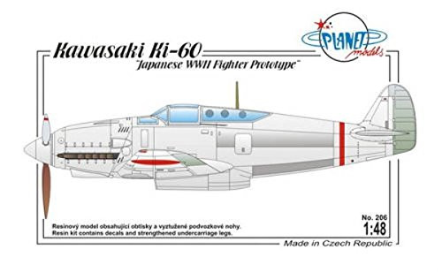 Planet Models - Kawasaki Ki-60 Japanese WWII Fighter Pro