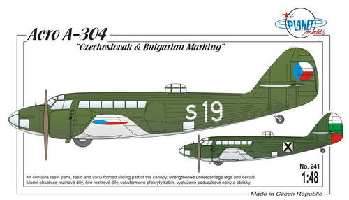 Planet Models - Aero A-304 "Czechoslovak & Bulgarian S."