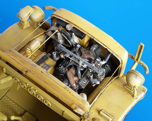 Plus Model - Horch 1a - Motor für Italeri Bausatz