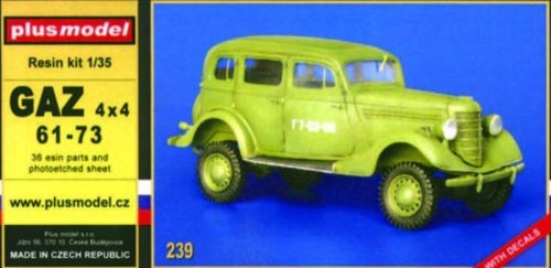 Plus model - GAZ 4x4 61-73