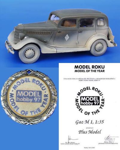 Plus model - GAZ M-1 Stabswagen