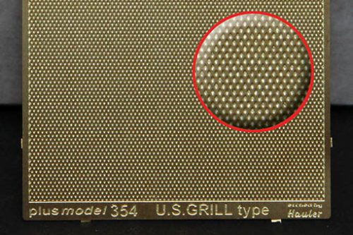 Plus model - Engraved plate - U.S. Grill