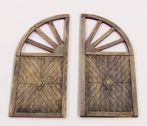 Plus Model - Wooden gate - round