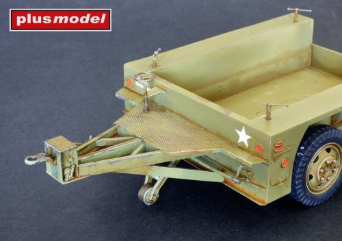 Plus model - 1/35 US trailer M7 tandem axle