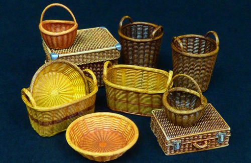 Plus model - Wicker baskets big