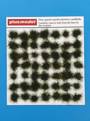 Plus model - Tuft of grass dark green