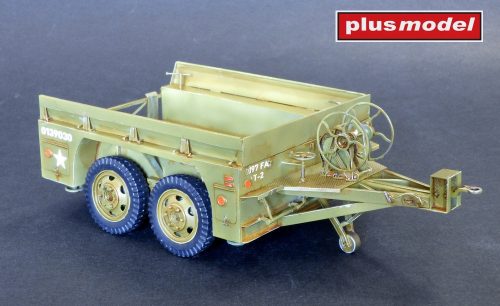 Plus model - 1/35 US trailer M13 tandem axle