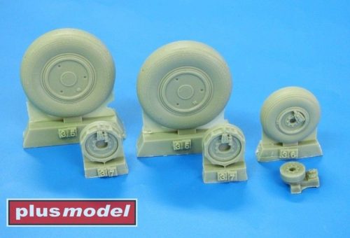 Plus model - Mig-21 wheels late