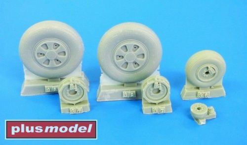 Plus model - Mig-21 wheels early