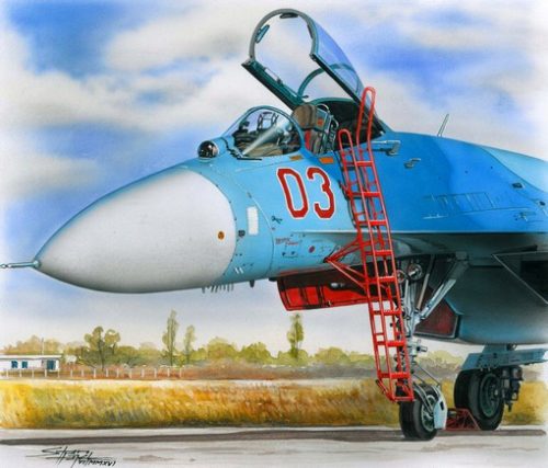 Plus Model - Ladder for Su-27