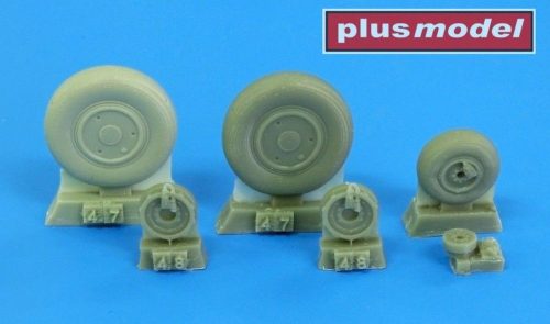 Plus model - Mig-21 wheels late