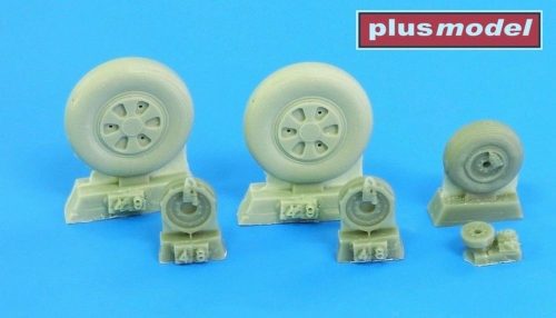 Plus model - Mig-21 wheels early