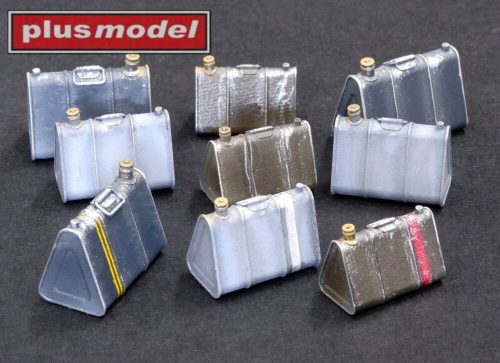 Plus model - German triangular canisters