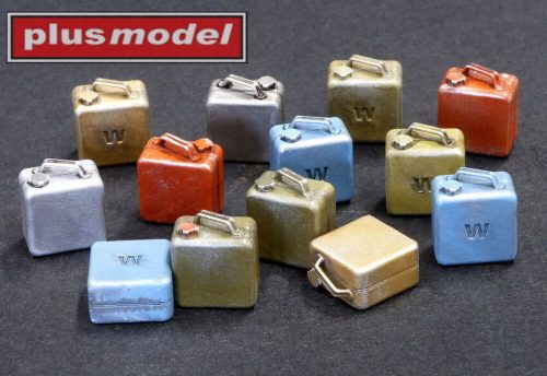 Plus model - British canisters mediterranean