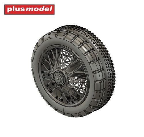 Plus model - 1/35 Wheels for british armored car RR