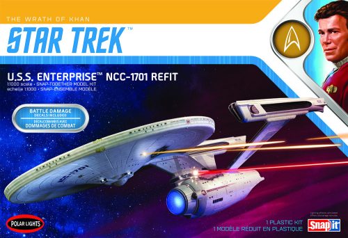 Polar Lights - Star Trek U.S.S. Enterprise Refit 
Wrath of Khan Edition 2T