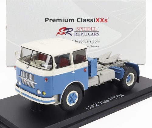 Premium Classixxs - LIAZ 706 RTTN TRACTOR TRUCK 2-ASSI 1978 LIGHT BLUE WHITE