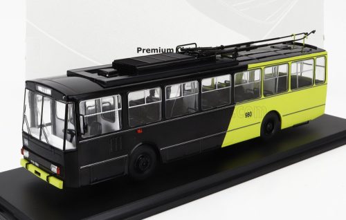 Premium Classixxs - SKODA 14TR AUTOBUS FILOBUS TRASPORTO PUBBLICO 1972 BLACK YELLOW