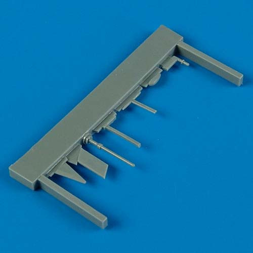 Quickboost - 1/72 F9F-2 Panther pitot tube, antennas