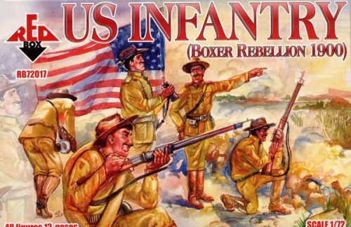 Red Box - US Infantry, Boxer Rebellion 1900