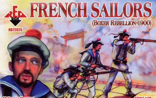 Red Box - French sailors, Boxer Rebellion 1900