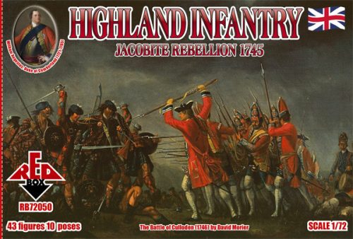 Red Box - Highland Infantry 1745,Jacobite Rebell.