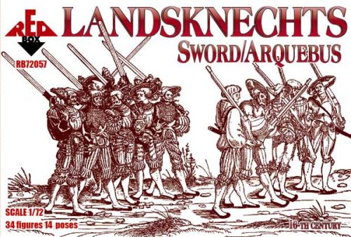 Red Box - Landsknechts (Sword/Arquebus) 16th centu