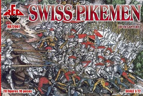 Red Box - Swiss pikemen, 16th century