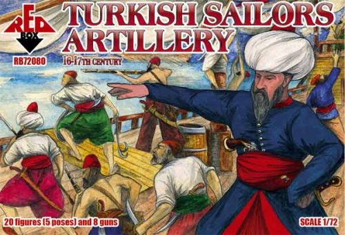 Red Box - Turkish sailor artillery,16-17th century