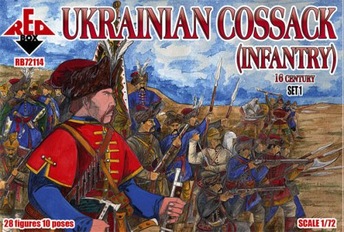 Red Box - Ukrainian Cossack (Infantry)16 Cent.Set1