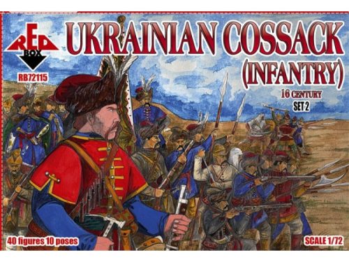 Red Box - Ukrainian Cossack(Infantry)16 Cent.Set2