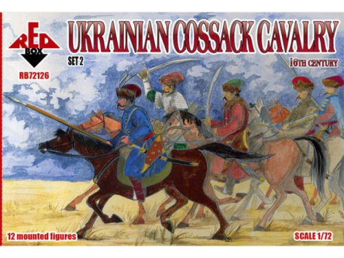 Red Box - Ukrainian Cossack cavalry,16th century, set 2