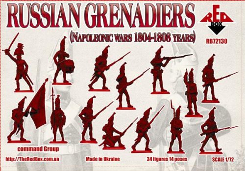 Red Box - Russian grenadiers 1804-1808