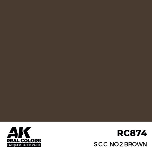 AK Interactive - S.C.C. No.2 Brown 17 ml.