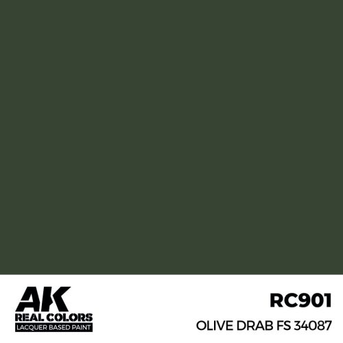 AK Interactive - Olive Drab FS 34087 17 ml.