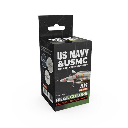 AK Interactive - Us Navy & Usmc Aircraft Colors 1945-1980 Set