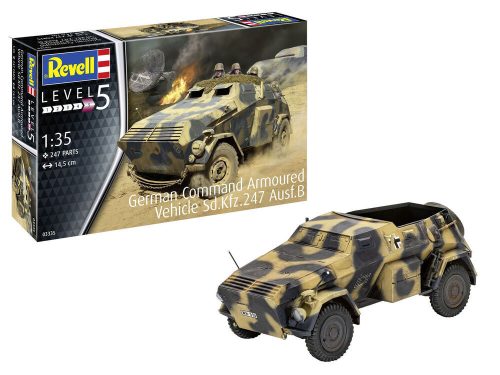 Revell - German Com. Armoured Vehicle Sd.Kfz.247 Ausf.B