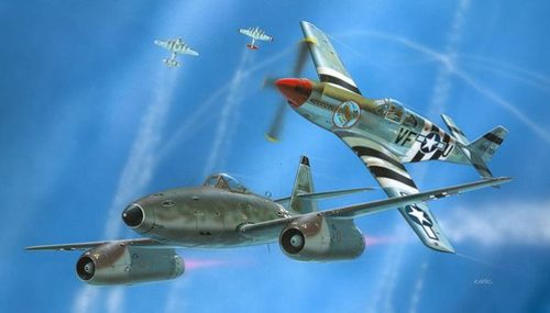 Revell - Combat Set Me262 & P-51B