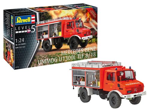 Revell - Mercedes-Benz Unimog U 1300 L TLF 8/18