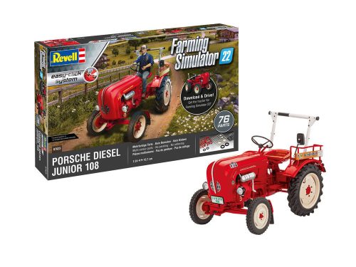 Revell - Porsche Junior 108 - Farming Simulator Edition