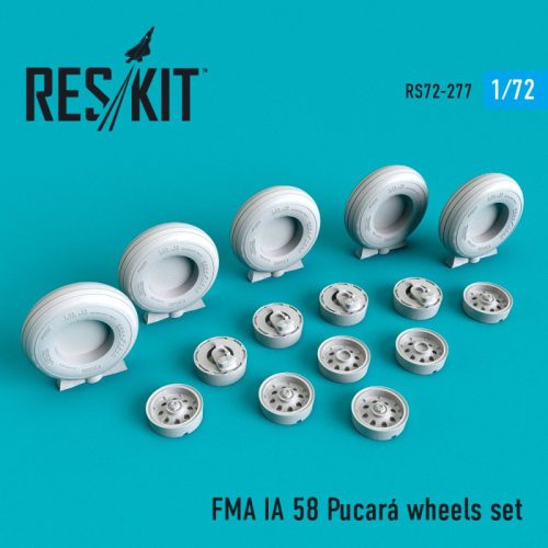 Reskit - FMA IA 58 Pucará (Pucara) wheels set (1/72)