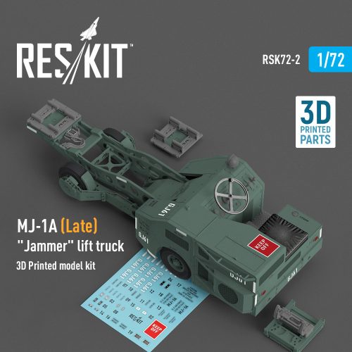 Reskit - MJ-1A (Late) "Jammer" lift truck (3D Printed model kit) (1/72)