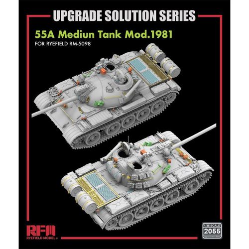 Rye Field Model - Upgrade set for RFM5098 T-55A Medium Tank Mod.1981