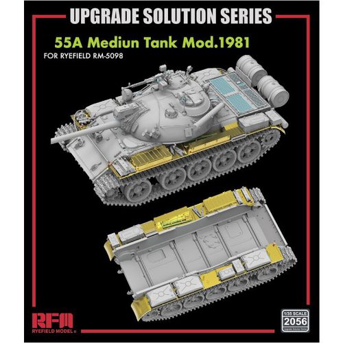 Rye Field Model - Upgrade set for RFM5098 T-55A Medium Tank Mod.1981